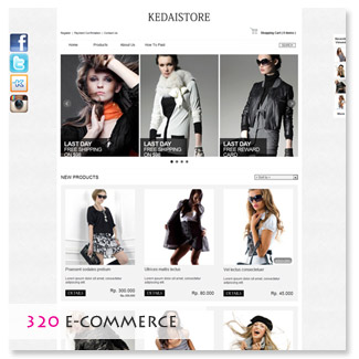 E-Commerce / Toko Online 320